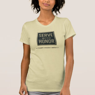 Serve With Honour™ (LDS Mission) Women's T-Shirt