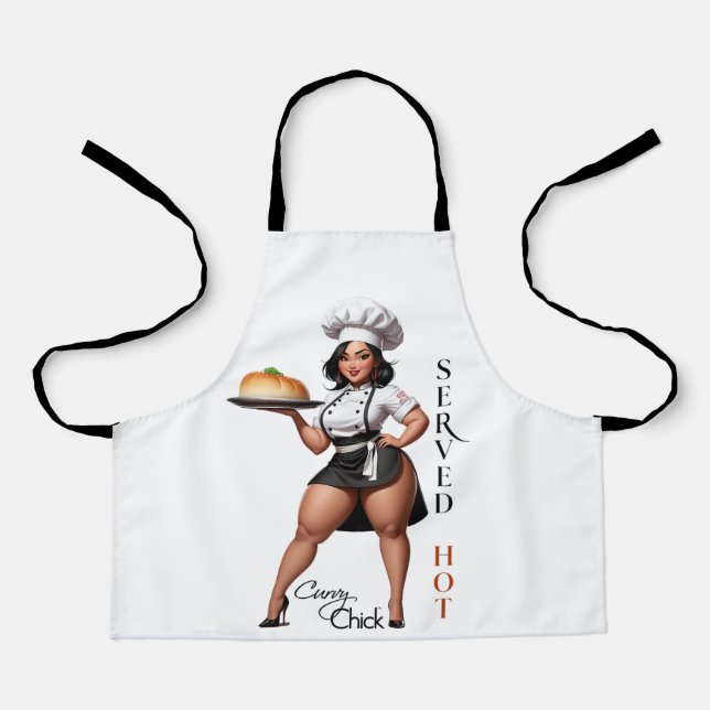 Served Hot Apron (Front)