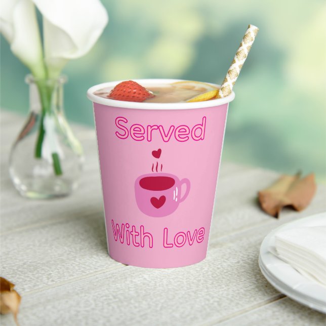 Served with Love Coffee Cup (Insitu)