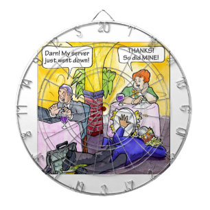 Server Down! Dartboard