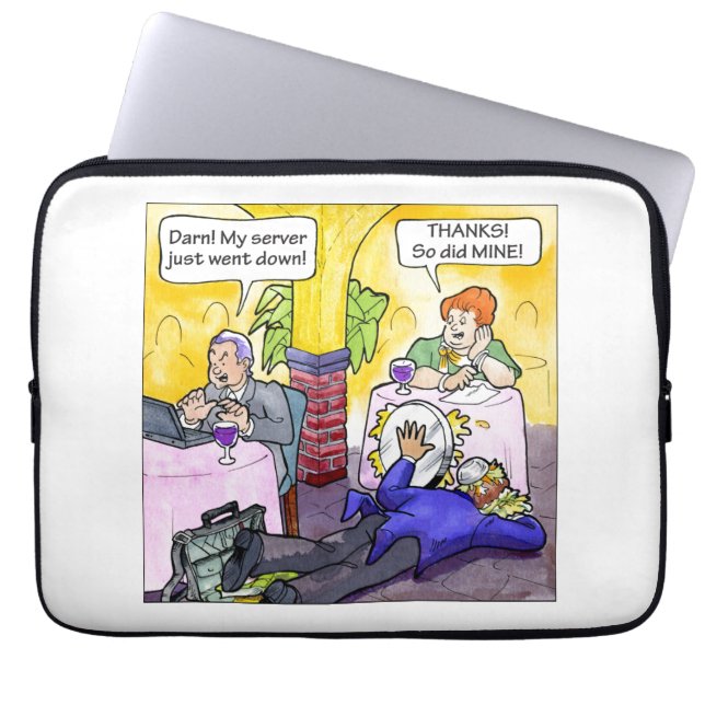 Server Down! Laptop Sleeve (Front)
