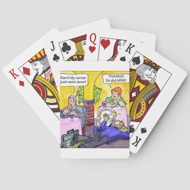 Server Down! Playing Cards (Back)