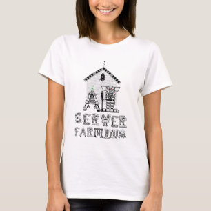 Server Farming Funny Robotics T-Shirt