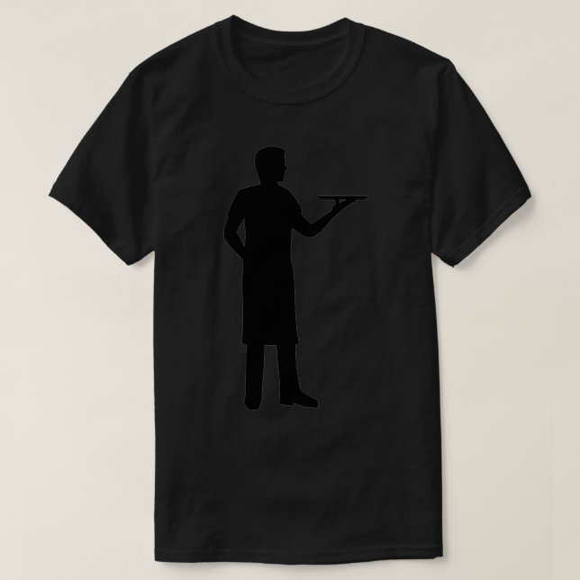 Server waiter T-Shirt (Design Front)