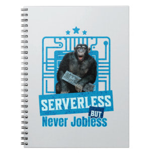 Serverless Funny Monkey Developer Humour Notebook