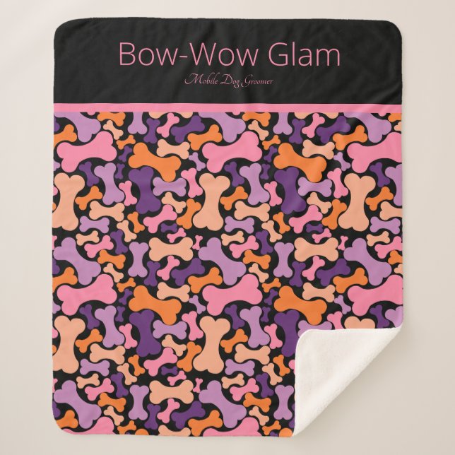 service animal de compagnie chien couverture polai (Devant)