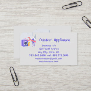 Service d'appliance personnalisé et Carte de visit