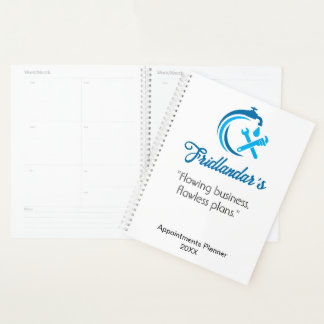Service de plomberie Logo de goutte d'eau bleue Pl