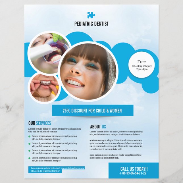 Service de soins dentaires Modèle (Devant)