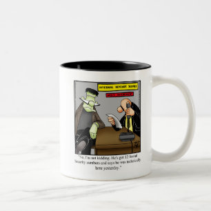 Service des recettes internes Humour de café Mug
