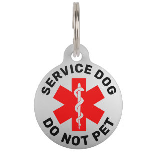Service Dog Do Not Pet Tag