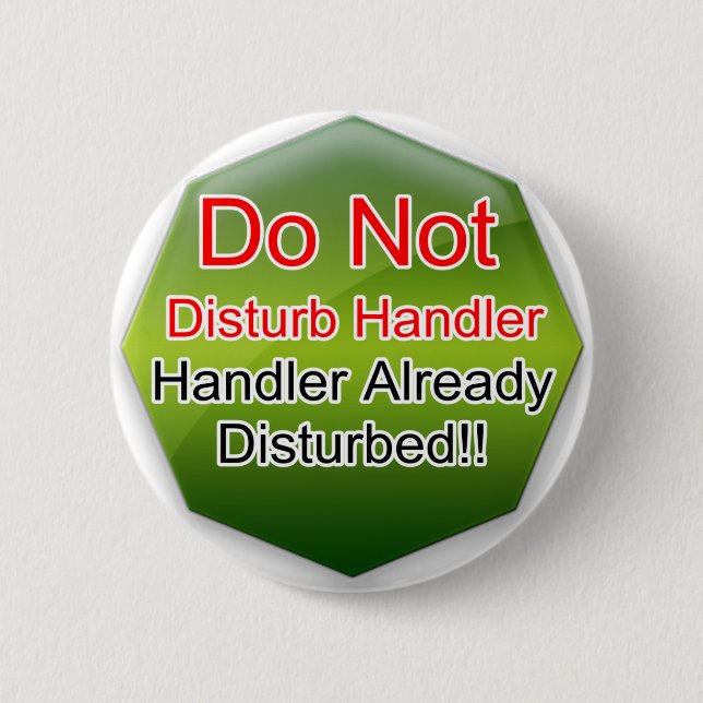 Service Dog Helpers Green Jelly 2 Inch Round Button (Front)