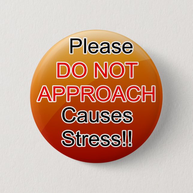 Service Dog Helpers Orange Jelly 2 Inch Round Button (Front)