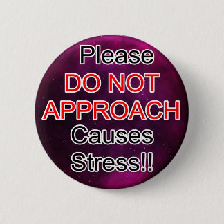 Service Dog Helpers Purple Space 2 Inch Round Button