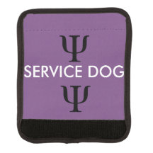 Service dog leash wrap