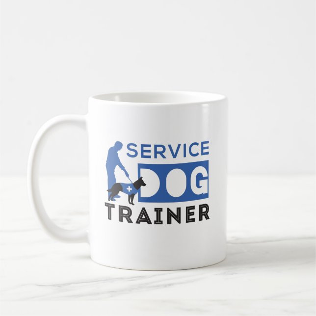 Service Dog Trainer Coffee Mug (Left)
