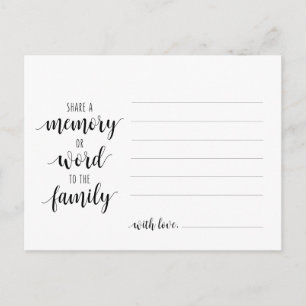 Service funéraire, Script noir, Partager une carte