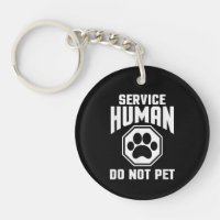 Service Human design Do Not Pet Funny Quote Dog Lo