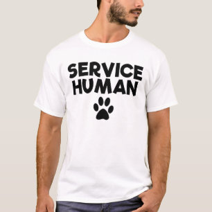 Service Human Do Not Pet Emotional Support Human T-Shirt
