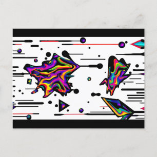 Service in Flight - Ken Gauge Art Postcard