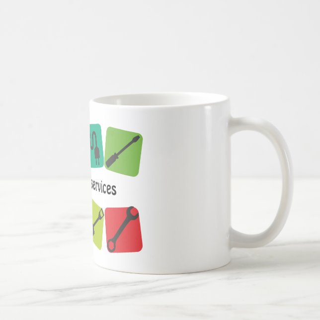 services de bricoleur, tasse pour le bricoleur (Droite)