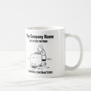 Services de nettoyage Cartoon Mug