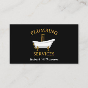 Services de plomberie Carte de visite sanitaire
