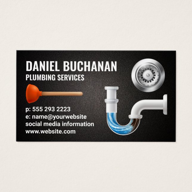 Services de plomberie et de drainage (Devant)