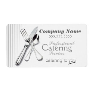 Services de restauration professionnelle Étiquette