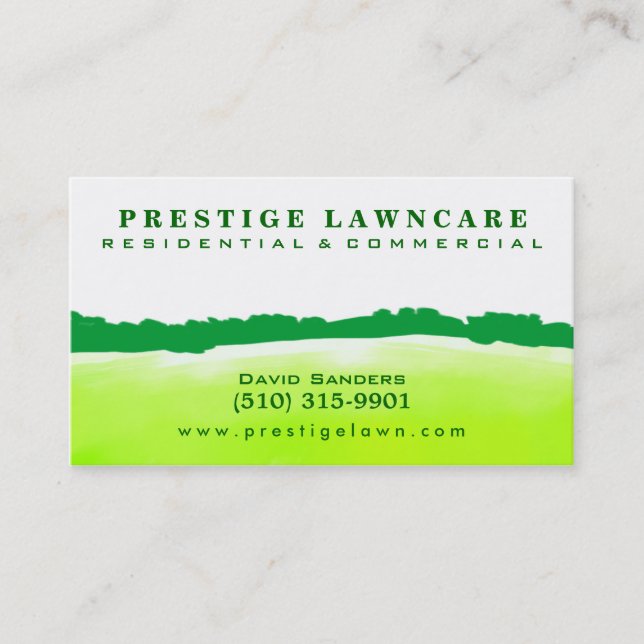 Services de santé - Carte de visite Landscaping Gr (Devant)