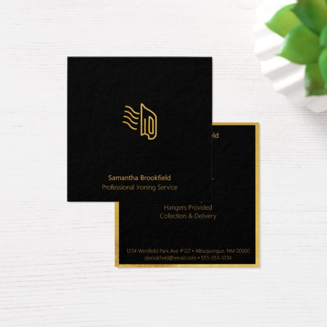 Services professionnels de repassage Carré Black G (Bureau)