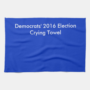 Serviette 2016 pleurante d'élection