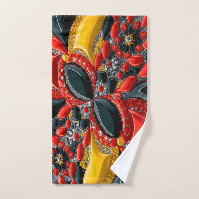 Serviette à main aux couleurs de l'Allemagne (Serviette à main)