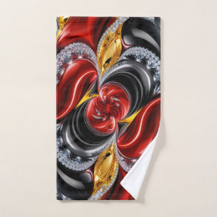 Serviette à main aux couleurs de l'Allemagne