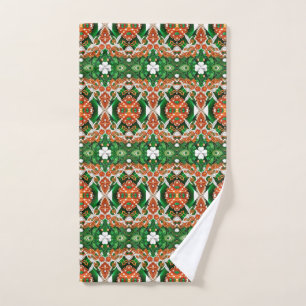 Serviette à main aux couleurs irlandaises
