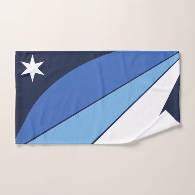 Serviette à main avec Drapeau de Columbia, SC (Serviette à main)