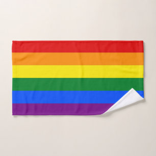 Serviette à main avec Drapeau de Fierté de LGBT