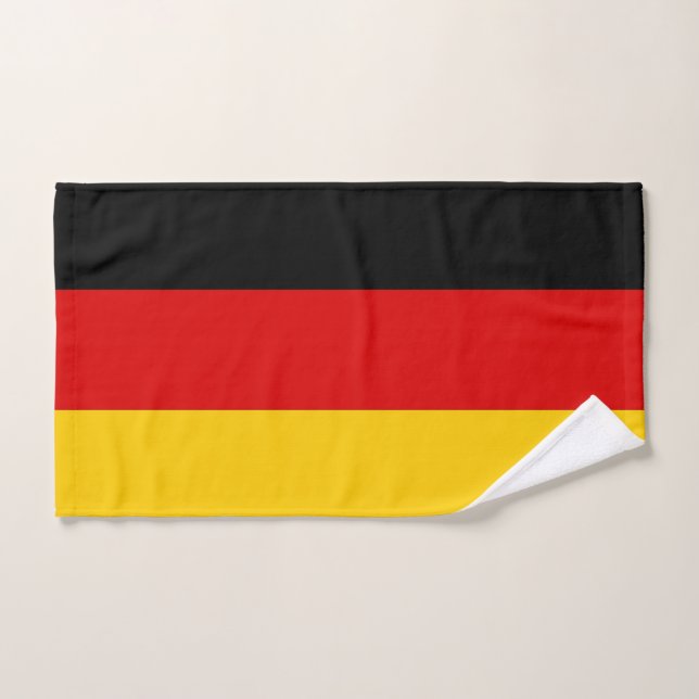Serviette à main avec Drapeau de l'Allemagne (Serviette à main)