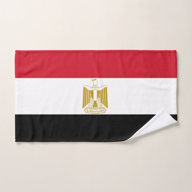 Serviette à main avec Drapeau de l'Egypte (Serviette à main)
