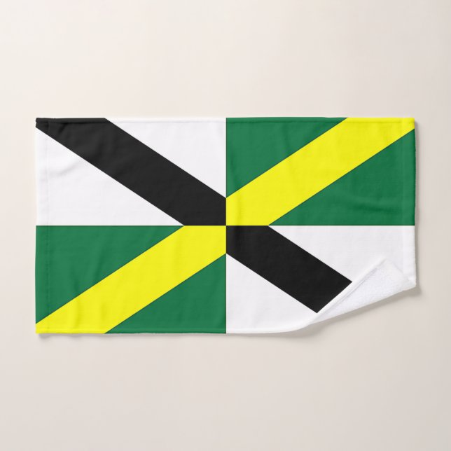 Serviette à main avec Drapeau de Monterey City, US (Serviette à main)