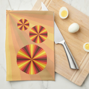 Serviette à main de l'illusion de chute