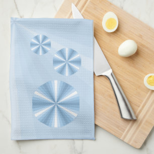 Serviette à main de l'illusion hivernale