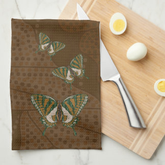 Serviette à main en Swallowtail autochtone