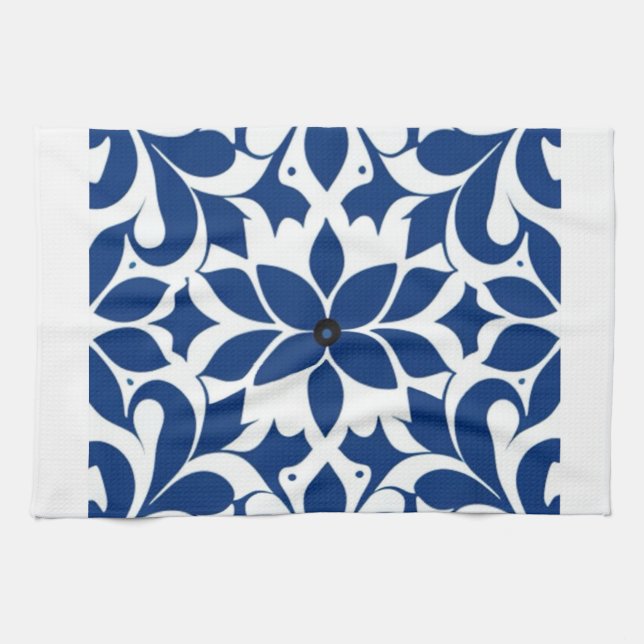 Serviette à plat bleu Cottage (Horizontal)