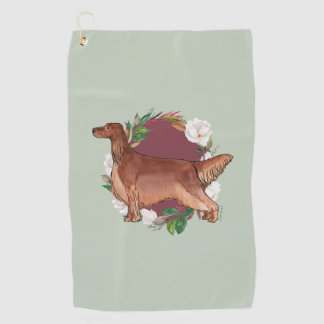 Serviette à sonnette de l'Irish Setter