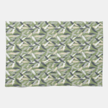 Serviette à thé Feuille gomme