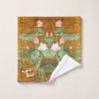 Serviette asiatique de Bath de jardin de l'eau de
