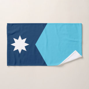 Serviette avec le drapeau du Minnesota