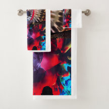 Serviette avec thème musical