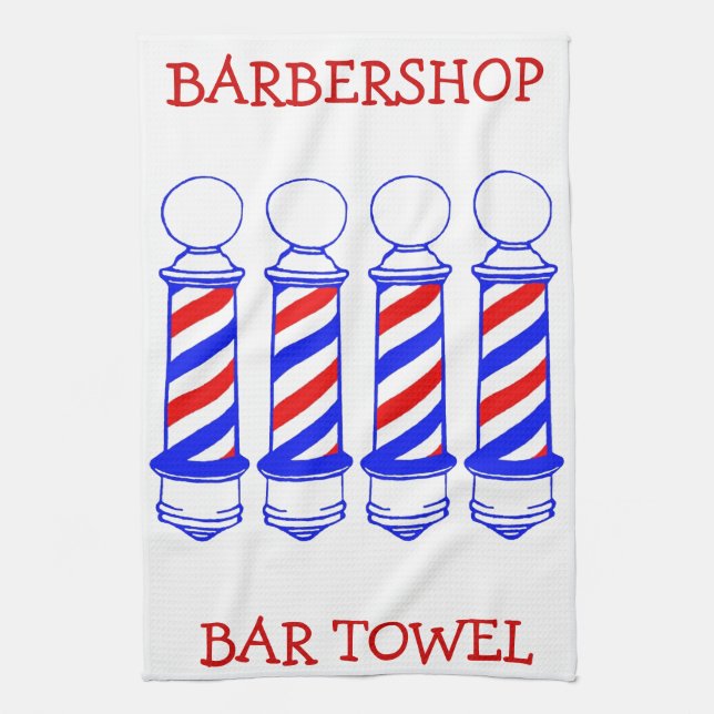 Serviette Barbershop Bar (Vertical)